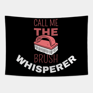 Call Me The Brush Whisperer Tapestry