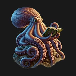 reading octopus T-Shirt