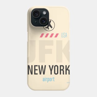 Classic airport JFK New York Phone Case