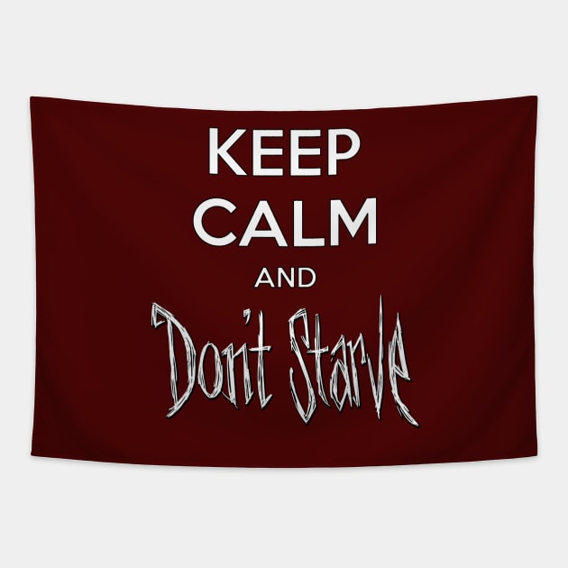 Keep Calm and Don't Starve Tapestry by thundervixen