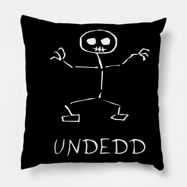 " UNDEDD " Cool Design Pillow by elzammar