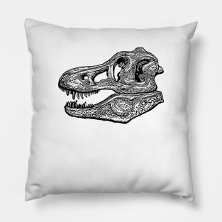 T Rex skull Pillow