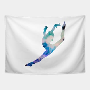 Gymnastics Leap Tapestry