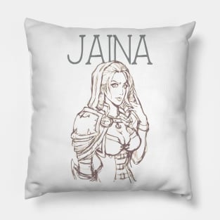 Jaina Proudmoore Pillow