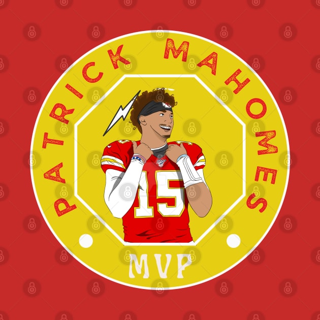 PATRICK MAHOMES MVP CHIEFS KANSAS CITY by Lolane