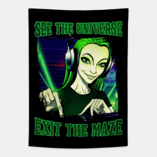 See The Universe Exit The Maze Tapestry