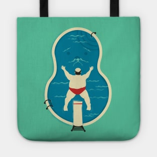 belly flop Tote