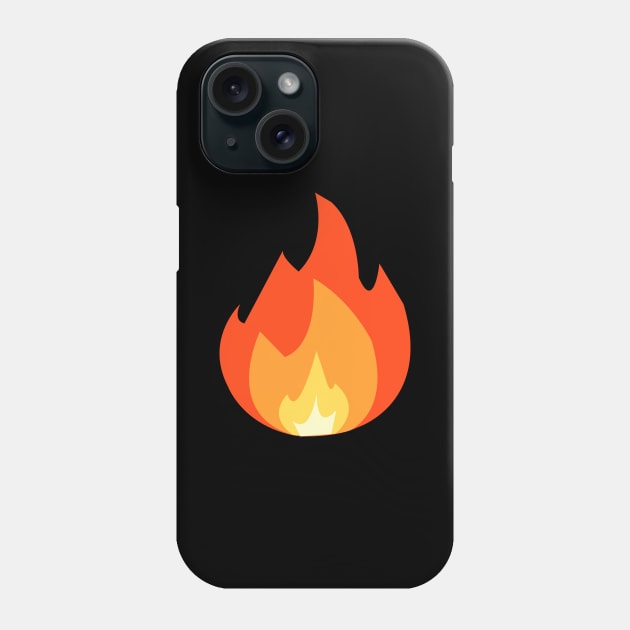 Fire Emoji Phone Case by psanchez