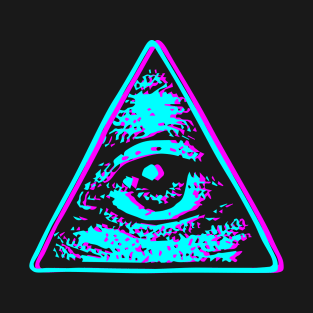 Retro Illuminati Eye T-Shirt