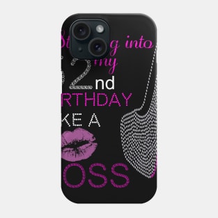 stepping into my 52nd birthday like a boss Phone Case