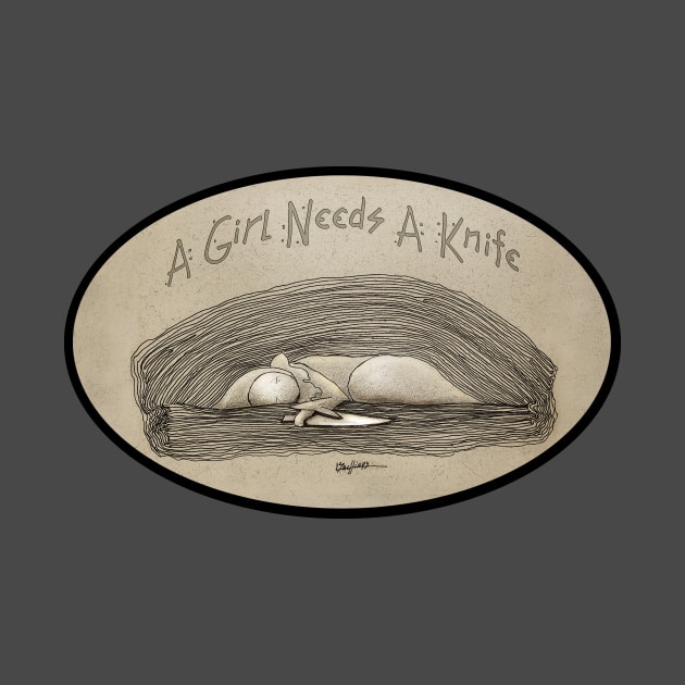 A Girl Needs a Knife by LisaSnellings