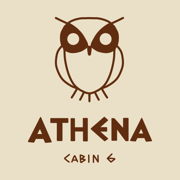 Athena symbol cabin 6 by maxtrology