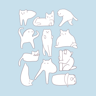 Weirdly Shaped Cats T-Shirt