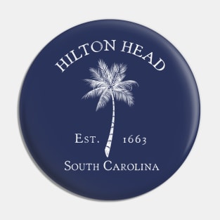 Hilton Head Island South Carolina SC Palmetto Old Style Pin