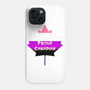 Proud Canadian (Genderfluid) Phone Case