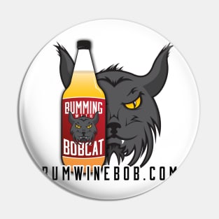 bWb Bobcat Bottle Logo Pin