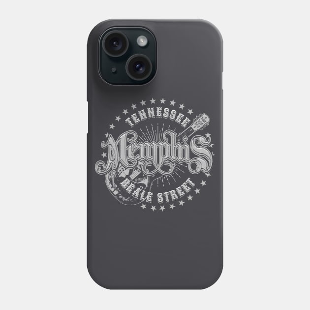 Memphis Tennessee Beale Street Phone Case by Designkix