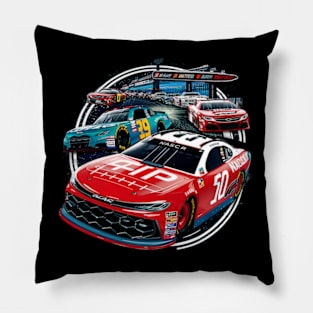 Nascar Circle Pillow