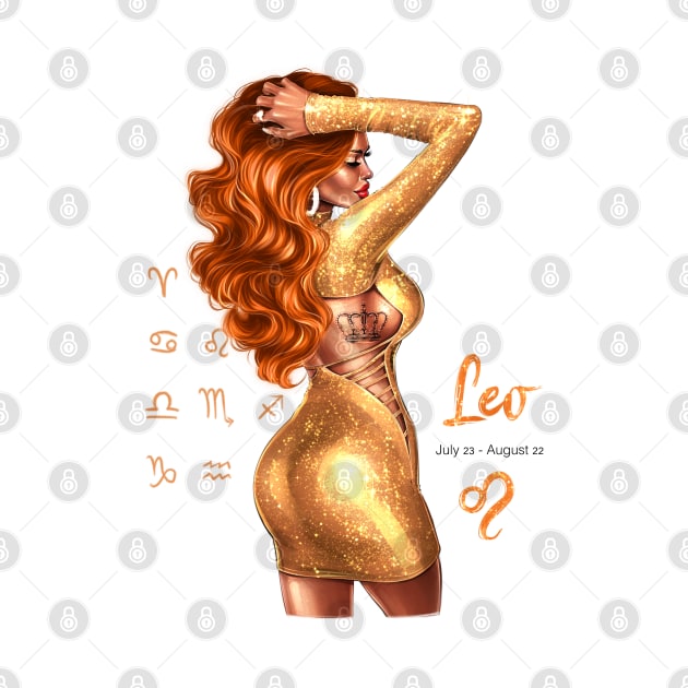 Leo Woman by AllessyArt 