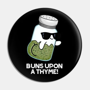 Buns Upon A Thyme Cute Herb Pun Pin