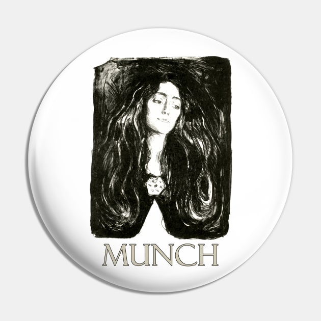 The Brooch by Edvard Munch Pin by Naves