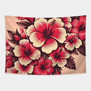 Hibiscus Tapestry