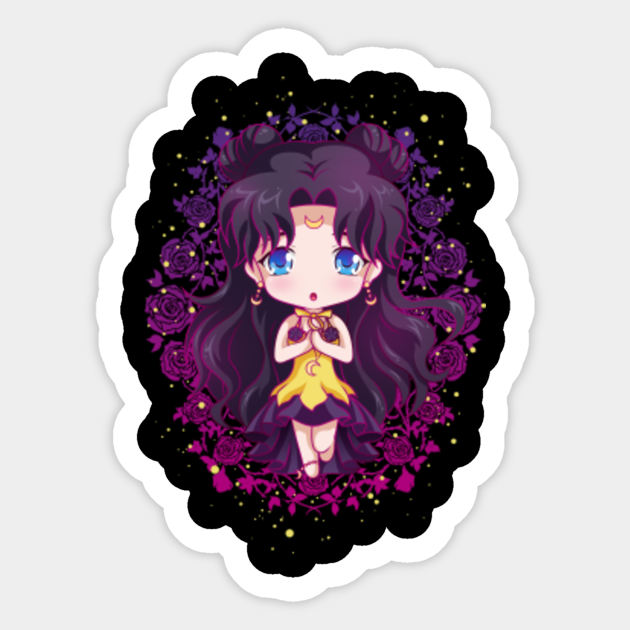 Human Luna Sailor Moon Aufkleber Teepublic De