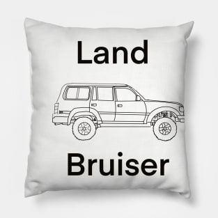 Land bruiser Pillow