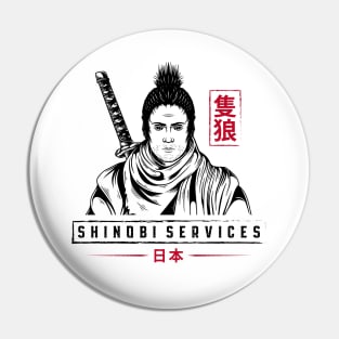 Shinobi Services Pin