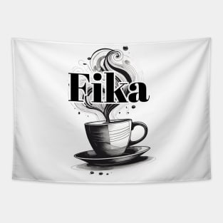 Fika time - Coffee time Tapestry