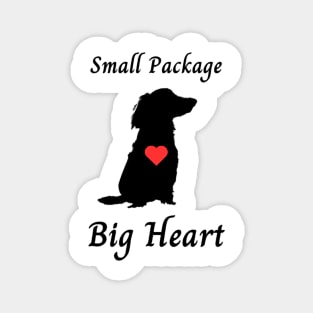 Small Package - Big Heart Magnet