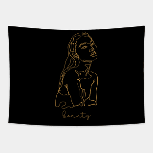 Monoline Beauty Tapestry