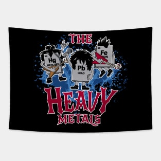 Heavy Metals Chemistry Funny Periodic Table Elements Tapestry