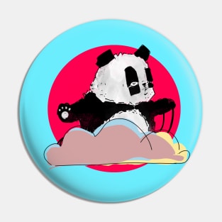 Panda flyin Pin