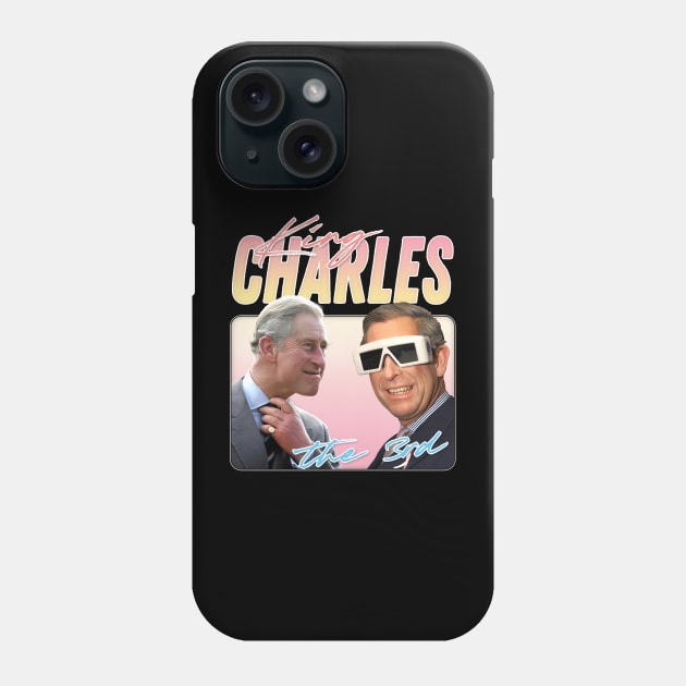 King Charles - Retro Aesthetic Fan Design Phone Case by DankFutura