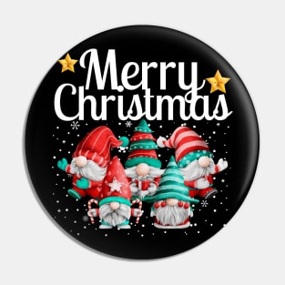 Merry Christmas Santa's helpers Pin