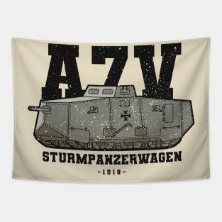 A7V Heavy Tank - WW1 Tapestry