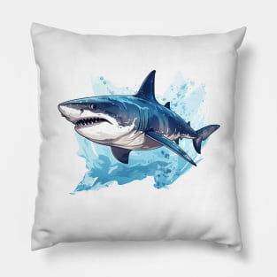 Blue Shark Pillow