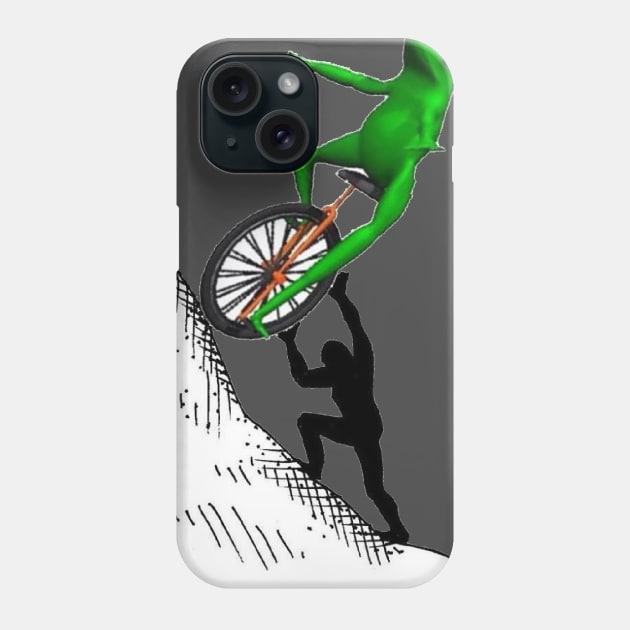 Dat Boi Sisyphus - One Must Imagine Dat Boi Happy Phone Case by neememes