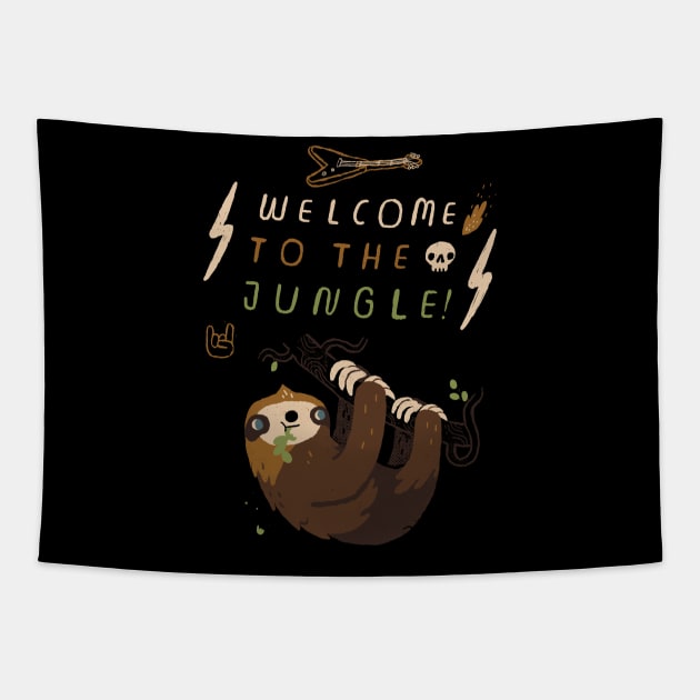 welcome to the jungle Tapestry by Louisros