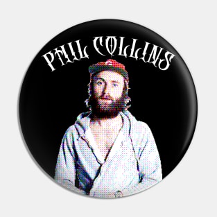 Phil Collins // Retro 80s Aesthetic Design Pin