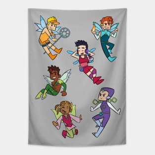 Winx Guys Tapestry