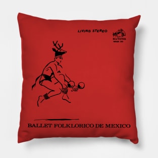 Ballet Folklorico De Mexico 1963 Pillow