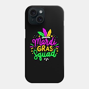 Mardi Gras Squad Party Phone Case