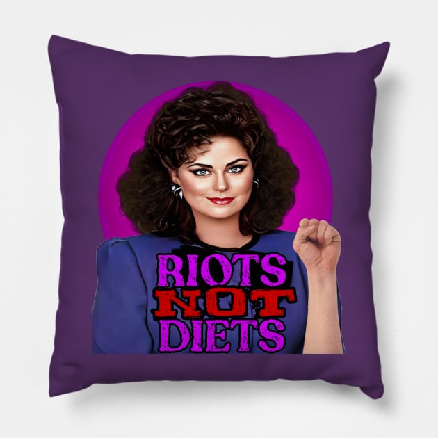 Delta Burke Pillow by Zbornak Designs