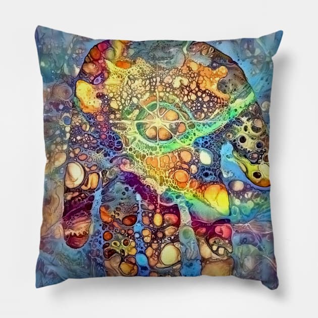 Hand of God Pillow by rolffimages