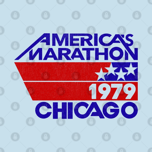 Retro Marathon - Chicago 1970 America's Marathon by LocalZonly