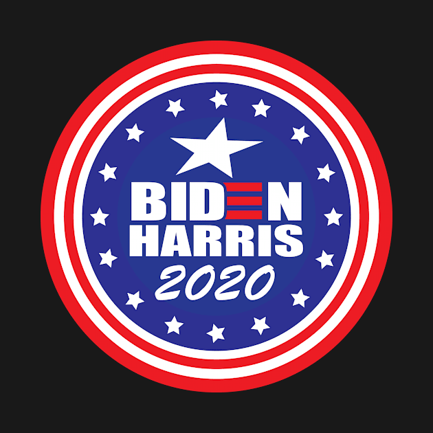 Biden Harris 2020 Shield by YasudaArt