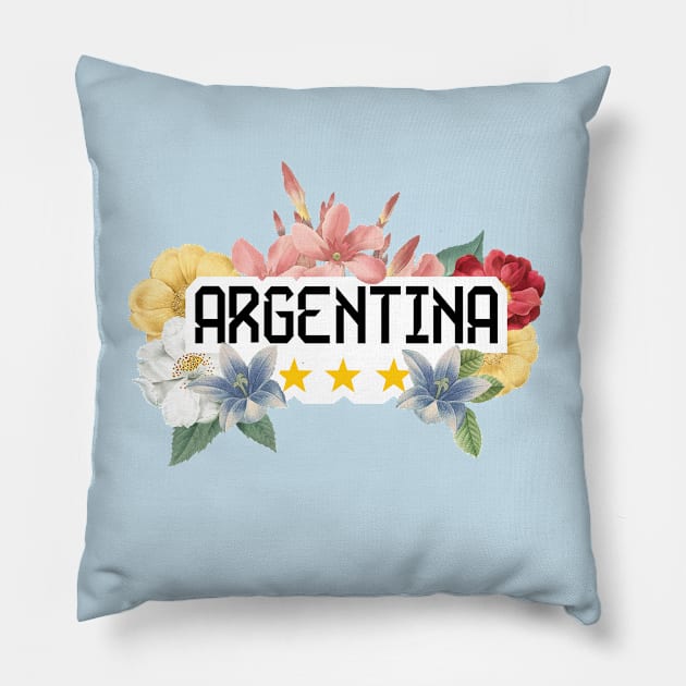 Argentina Pillow by luliga