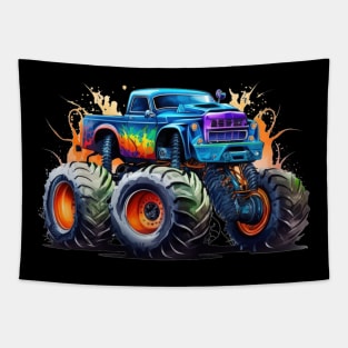 Monster Trucks Lover Tapestry